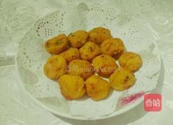 萝卜渣丸子的做法图解4