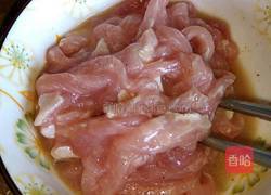 蒜苔炒肉丝的做法图解3