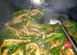 蒜苔炒肉丝的做法图解12