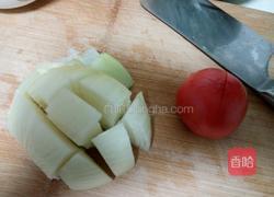 番茄洋葱炒蛋的做法图解1