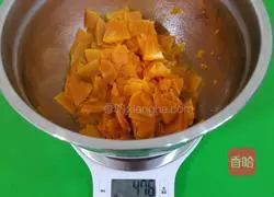 Illustration of how to make Pumpkin Hair Cake 1