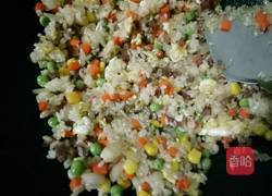 香肠炒饭的做法图解6