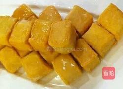 孜然鱼豆腐的做法图解1