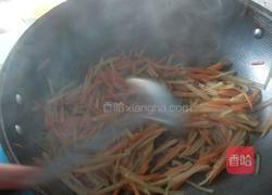 胡萝卜炒土豆丝的做法图解5