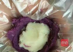 紫薯山药糕的做法图解3