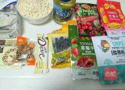 麦片果仁巧克力能量球的做法图解1