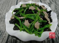 穿心莲炒肉的做法图解10