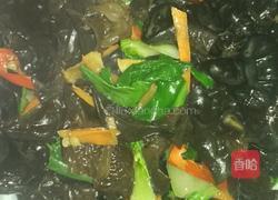 木耳炒油菜的做法图解6