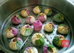 彩色包子的做法图解18