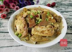 河蚌烧豆腐的做法图解1