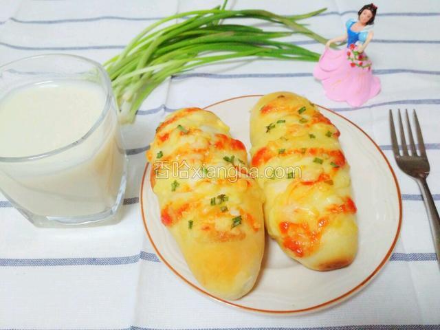 娃的早餐。。早上只要打一下豆浆就可以开吃了。