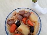 土豆腊肉焖饭的做法[图]