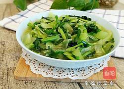 韭菜炒莴苣的做法图解7