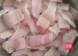 腊肉炒西芹的做法图解4