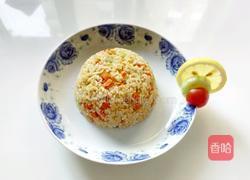 胡萝卜青瓜鸡蛋炒饭的做法图解14