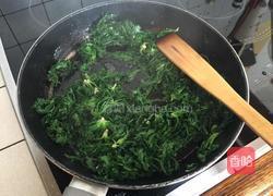 清炒荠菜的做法图解4