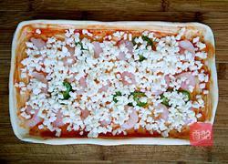 虾仁披萨的做法图解5