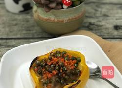 彩椒酿肉（烤箱版）的做法图解5