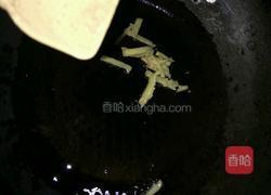 肉炒蒜台的做法图解3