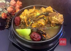 蘑菇虫草花炖鸡的做法图解6