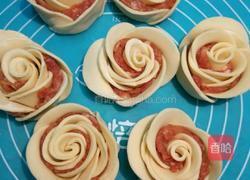 玫瑰花蒸饺的做法图解8