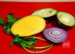 芒果牛油果沙拉的做法图解1