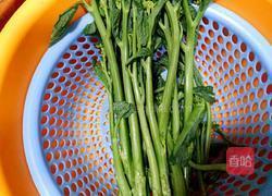 四川冲菜（炒版）的做法图解3