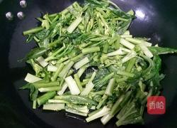 四川冲菜(炒版)的做法图解6
