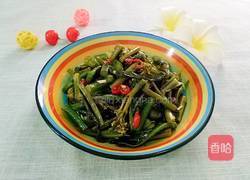 四川冲菜(炒版)的做法图解15