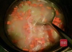 蔬菜粥的做法图解3