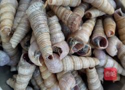 酱爆海螺丝的做法图解1