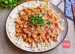 肉沫金针菇的做法图解12