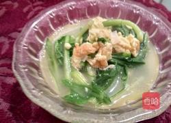 小白菜鸡蛋汤的做法图解5