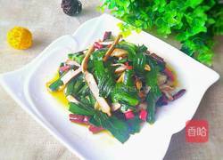 韭菜炒豆干的做法图解7