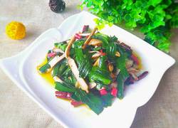 韭菜炒豆干