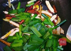 韭菜炒豆干的做法图解5