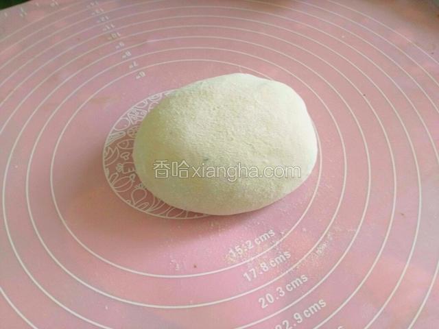 和好一块普通的面