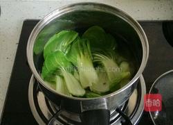 鲜蘑油菜小炒肉的做法图解5