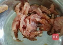 鲜蘑油菜小炒肉的做法图解9