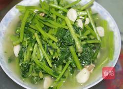 清炒茼蒿菜的做法图解4