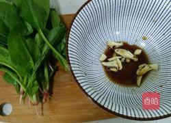 菠菜拌面（早餐）的做法图解3