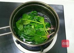 菠菜拌面（早餐）的做法图解4