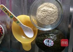 牛油果米糊的做法图解1
