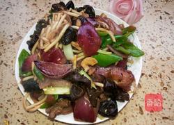 洋葱木耳粉条肉的做法图解5