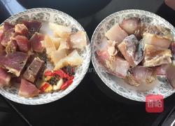 腊肉烧咸鱼的做法图解2