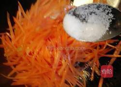 清炒胡萝卜丝的做法图解5