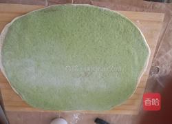 亚麻籽粉双色花卷的做法图解4