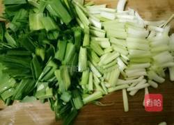 青蒜肉丝炒绿豆饼的做法图解4