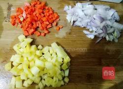 菠萝炒饭的做法图解3