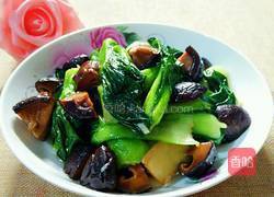 香菇油菜的做法图解10